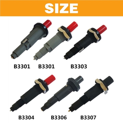 Gas Grill Push Button Kitchen Lighter Piezo Ignition Kit Universal Threaded Spark Plug