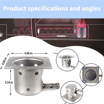 BBQ Pellet Grill Assembly Hot Rod Ignitor With Screws And Fuse Pellet Grill Replacement Parts