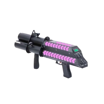 Electronic Fireworks Gun with Three Head Spray and Customized Ribbon Design 50W-10kw Power