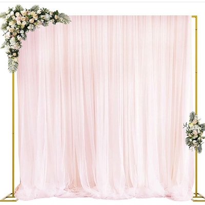 Gold Frame Event Party Balloon Backdrop Rustic Wedding Ceremony Arch Square Wedding Metal Arch