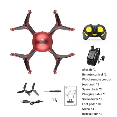 Mini Multifunctional LED Light Display Drone with Customized Text Editing App Programming