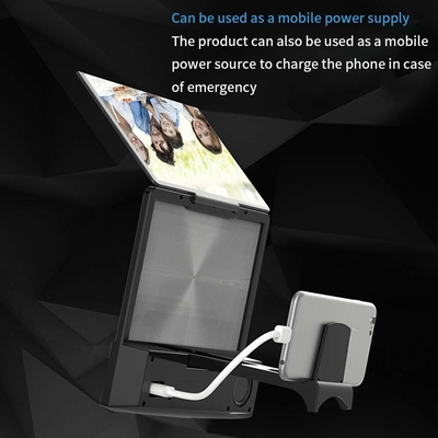 HD 8.5 Inch Home Theater Projector L8 Phone Screen Magnifier With Speaker