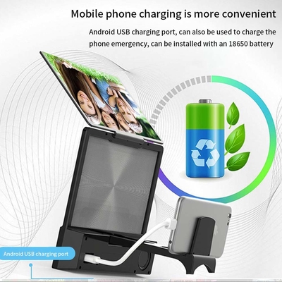 HD 8.5 Inch Home Theater Projector L8 Phone Screen Magnifier With Speaker