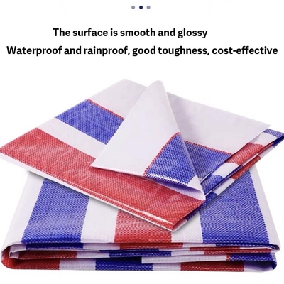 Single Item 100% Waterproof PP/PE Stripe Tarpaulin for Car Covers Trucks Trains