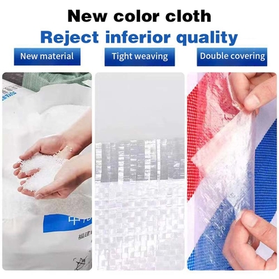 Single Item 100% Waterproof PP/PE Stripe Tarpaulin for Car Covers Trucks Trains