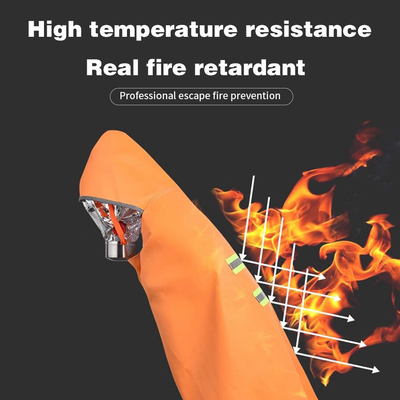 Silicone Coating Fireproof Cloak with Smooth Surface and Durable Design