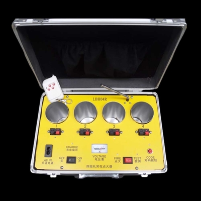 4 channel confetti machine Electric confetti shooter confetti cannon wireless remote control fireworks firing system