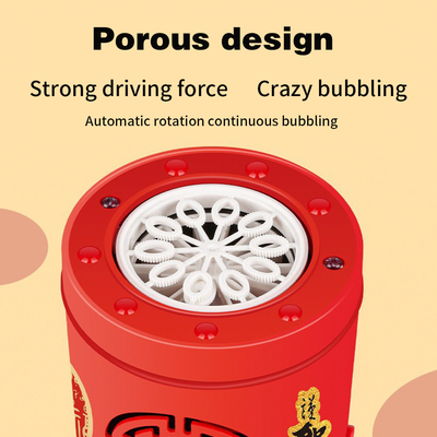 CE Electric Bubble Machine Portable Firework Bubble Machine for Parties and Weddings Age Range 5 to 7 years Made of Plastic