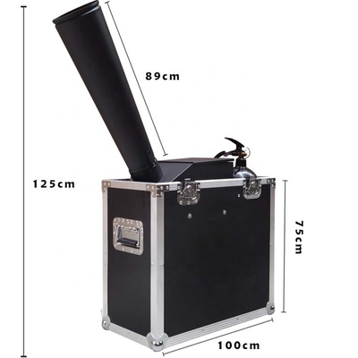 8M Jet Paper Co2 Cyclone Confetti Cannon Machine Small Stage Effect for Covered Area 60-100m squared