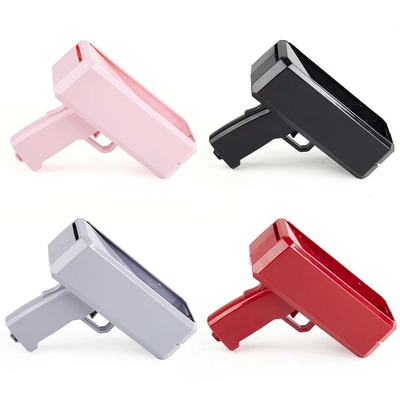 Party Decoration Birthday Cash Cannon Spray Real Plastic Scatter Pistolet Gold Toy Dollar Money Gun for Party Goods