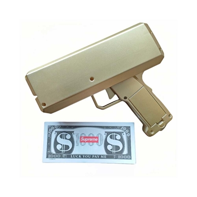 Shooting Money Making It Rain Money Gun Shooter Handheld Fake Bill Dispenser Toy Custom Electric Money Guns For Party
