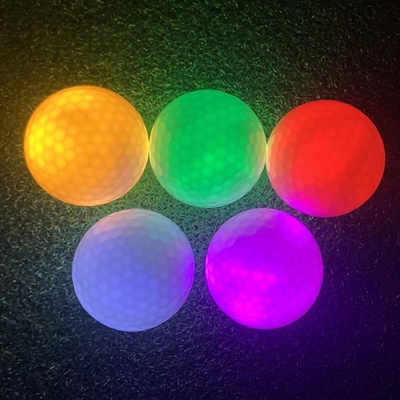 Custom Flashing Light Up Golf Balls Colorful Bulk Assortment for Sports Practice