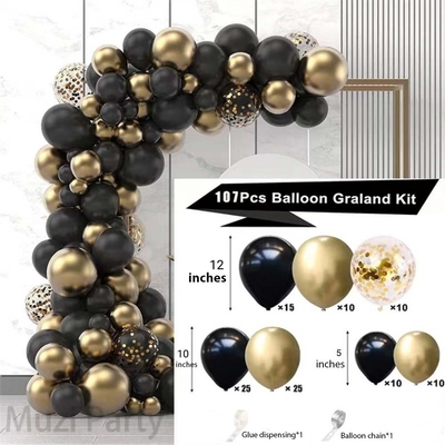 Pink Blue Gold Balloon Arch Kit for Birthday Party Wedding Baby Shower Decoration Supplies