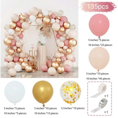 Purple Pink Macaroon Latex Balloons Garland Arch Kit for Wedding Birthday Party Decor