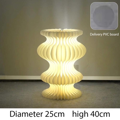 Acrylic Cylindrical Foldable Dessert Table in Custom Shape for Paper Folding Occassion Wedding Birthday Party Decoration