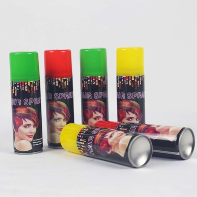 Popular Party Supply 250ml Temporary Glitter Hair Spray Magic Colorful Hair Spray