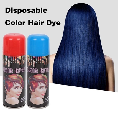Popular Party Supply 250ml Temporary Glitter Hair Spray Magic Colorful Hair Spray