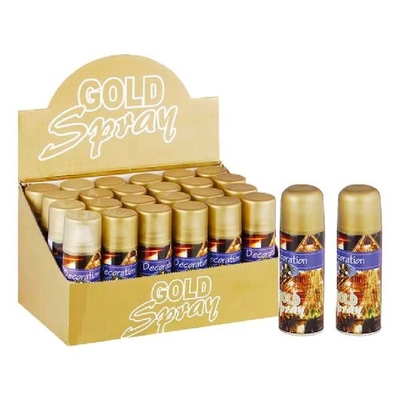 Color Snow Spray For Indian Holi Day Celebrate Party Snow Gold and Silver