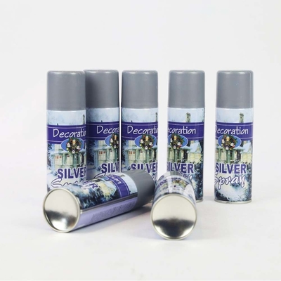 Color Snow Spray For Indian Holi Day Celebrate Party Snow Gold and Silver
