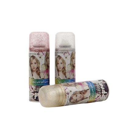 Party Glitter Spray Instant Hair Color Spray For Parties Festivals OEM Accpected